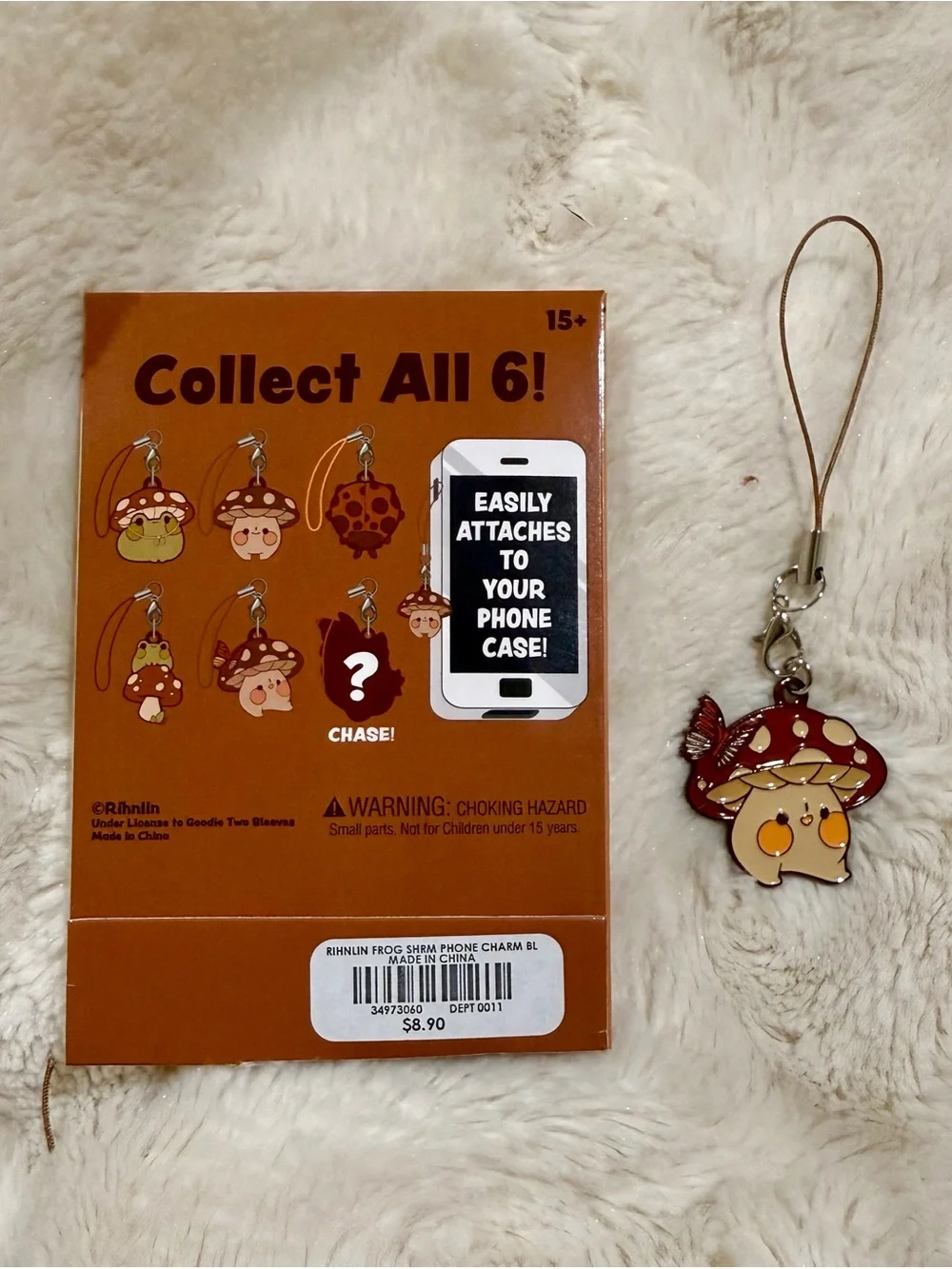 Rihnlin Forest Critter Blind Bag Phone Charm